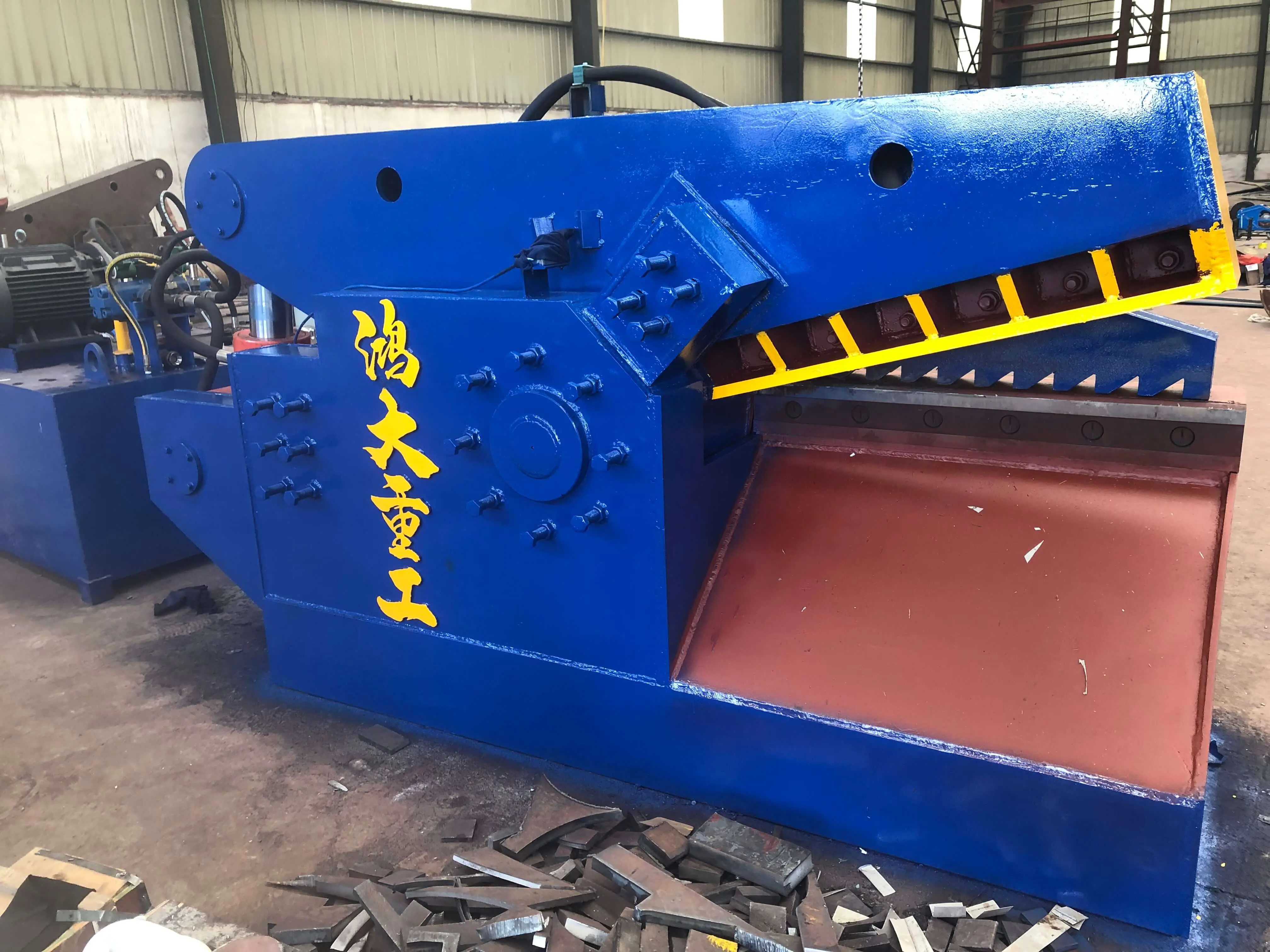 Alligator Shears Play a Practical Role in Modern Scrap Metal Sorting